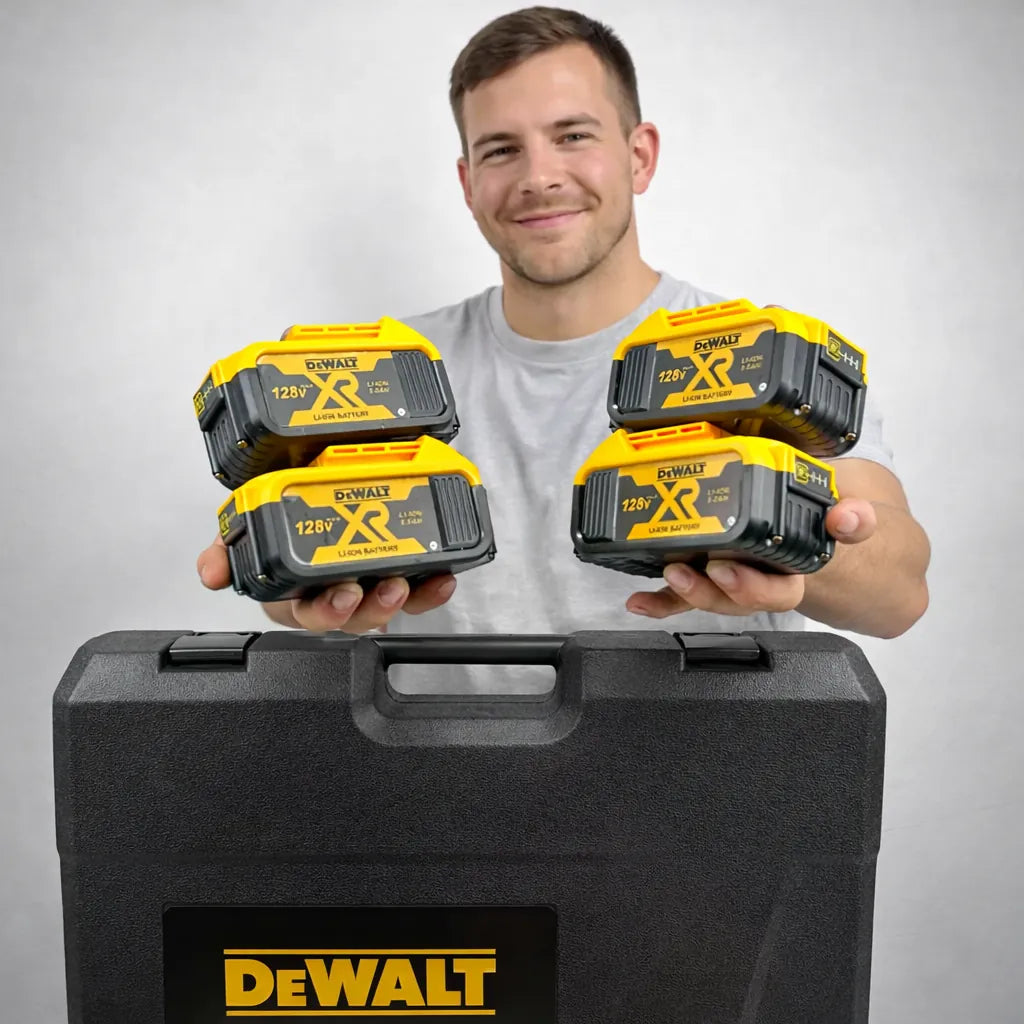 Combo Profesional DW de 4 Herramientas Inalámbricas – 4 Baterías + 2 Cargadores