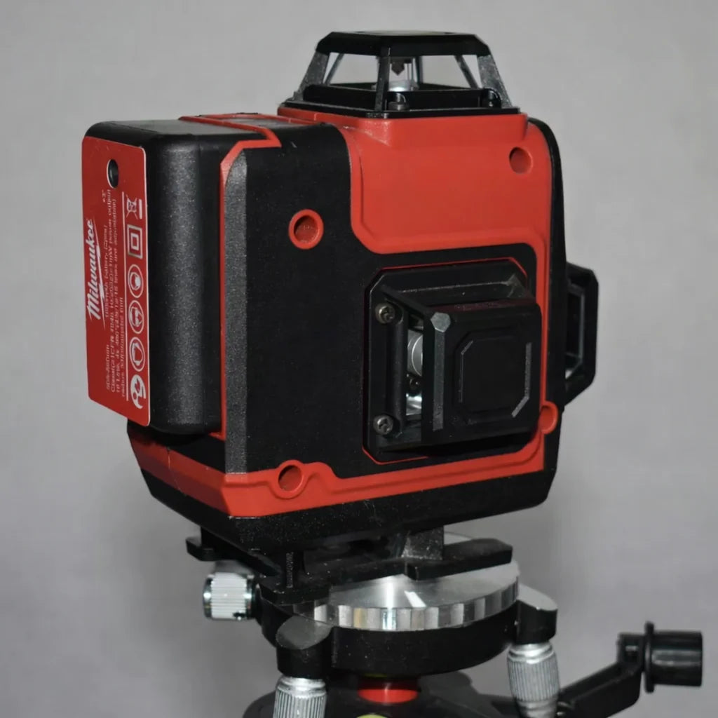Nivel Láser Verde 360° Profesional con Trípode y Accesorios – Alta Precisión